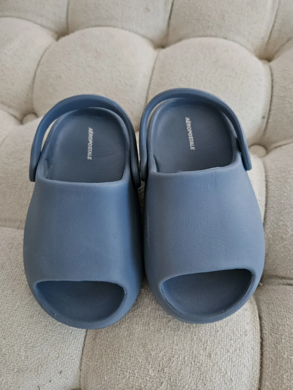 Aeropostale Kids Blue Slip-On Sandal Clogs